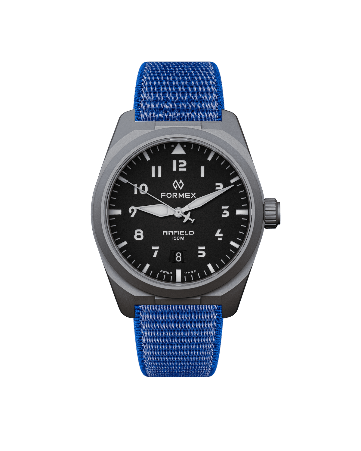 Hodinky Formex AIRFIELD Automatic - Jet Black
