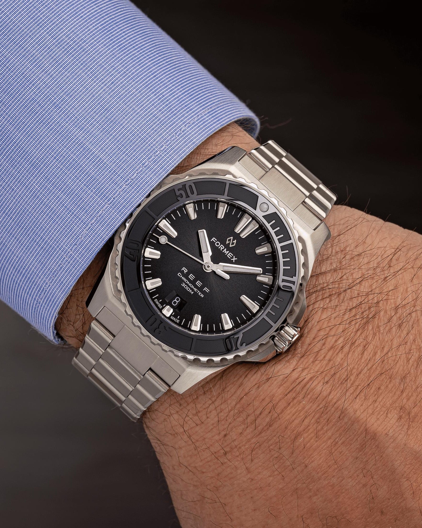 Hodinky Formex Reef 42 mm - Black