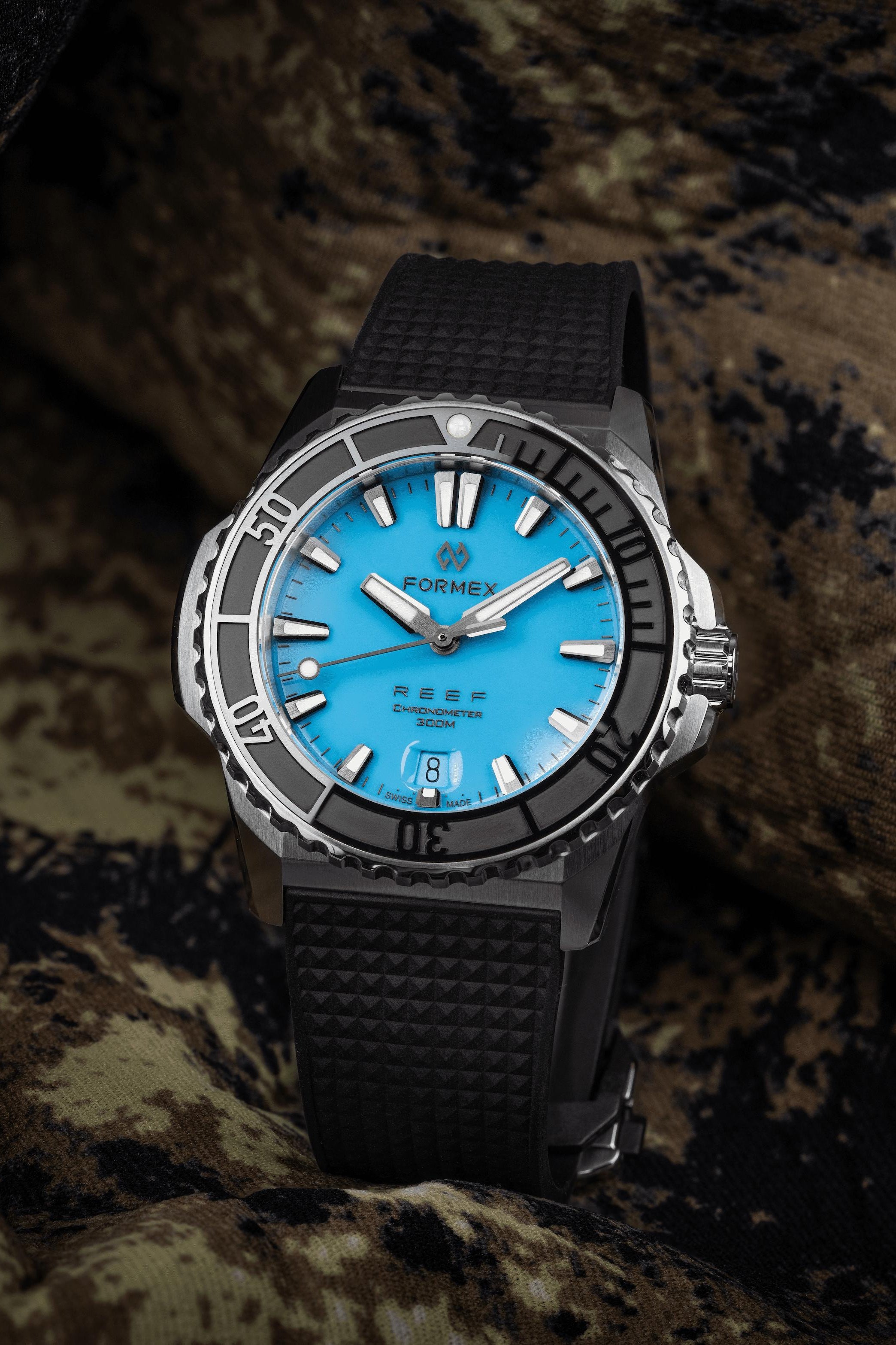 Formex Reef 39.5mm - Bahama Blue