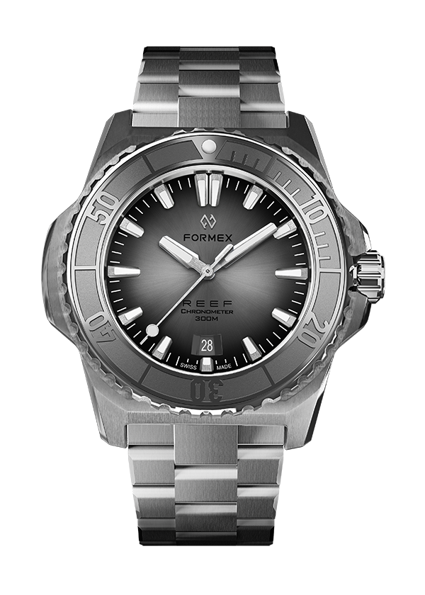 Hodinky Formex Reef 42 mm - Silver