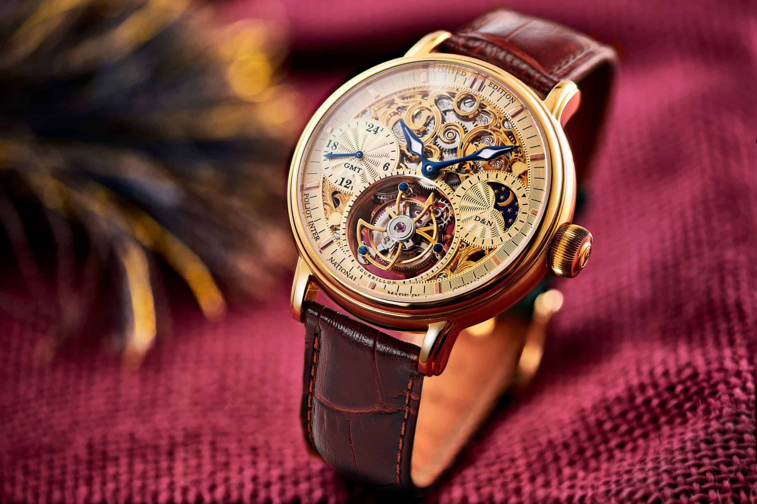 Uhr Poljot International Tourbillon Skeleton 3360.T66
