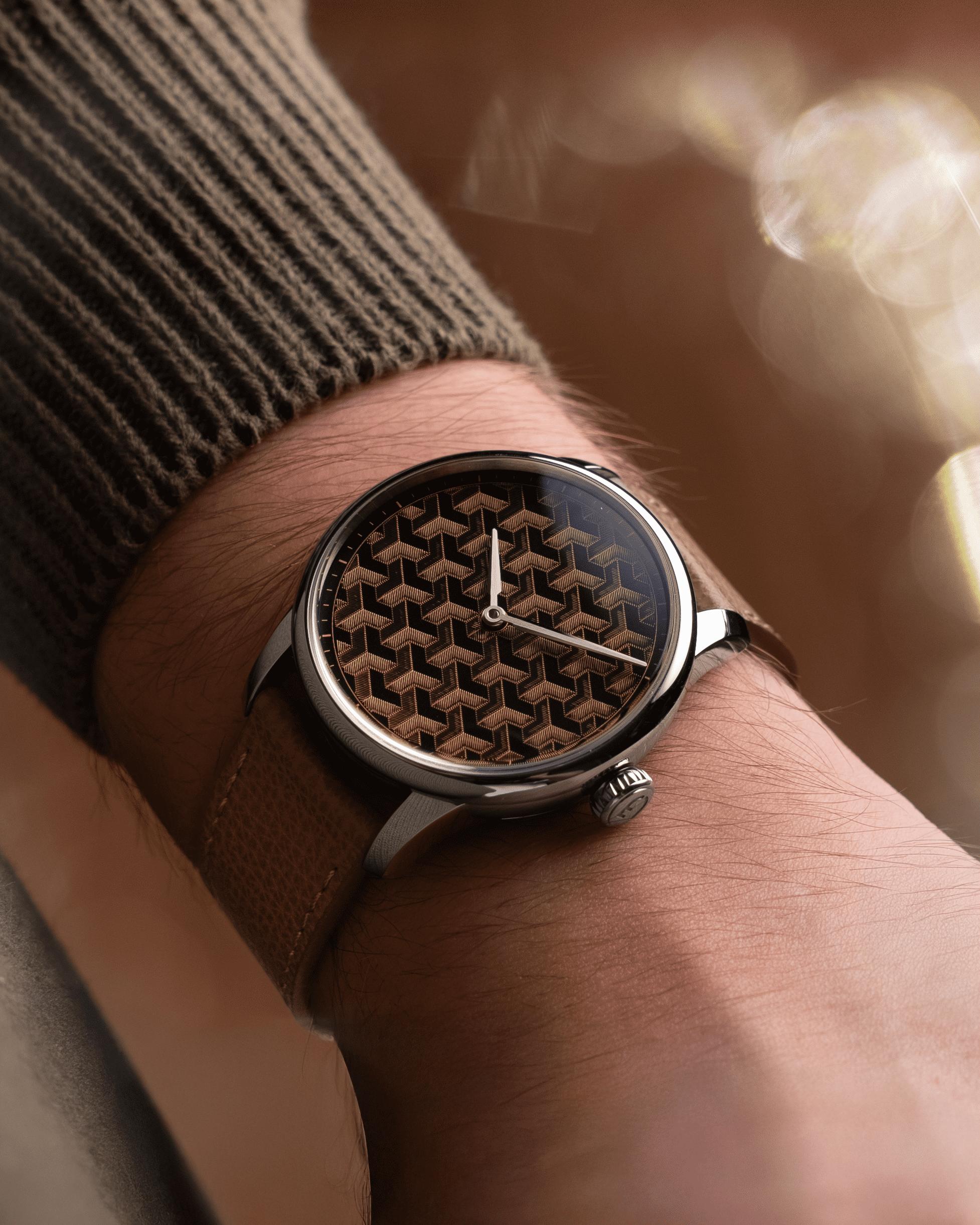 Hodinky Fil d'Or Louis Erard x Wire Art