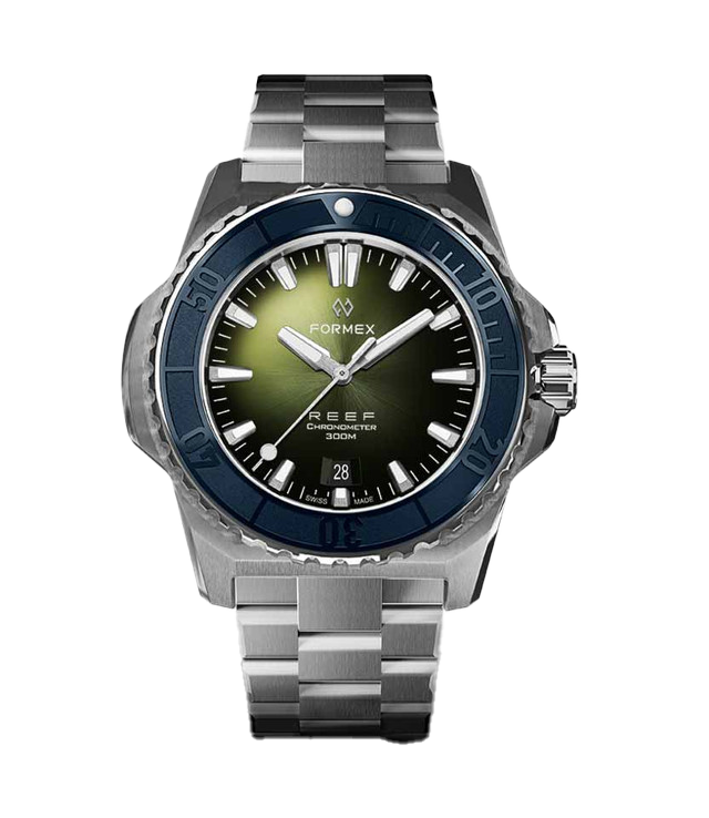 Hodinky Formex Reef 42 mm - Zelená