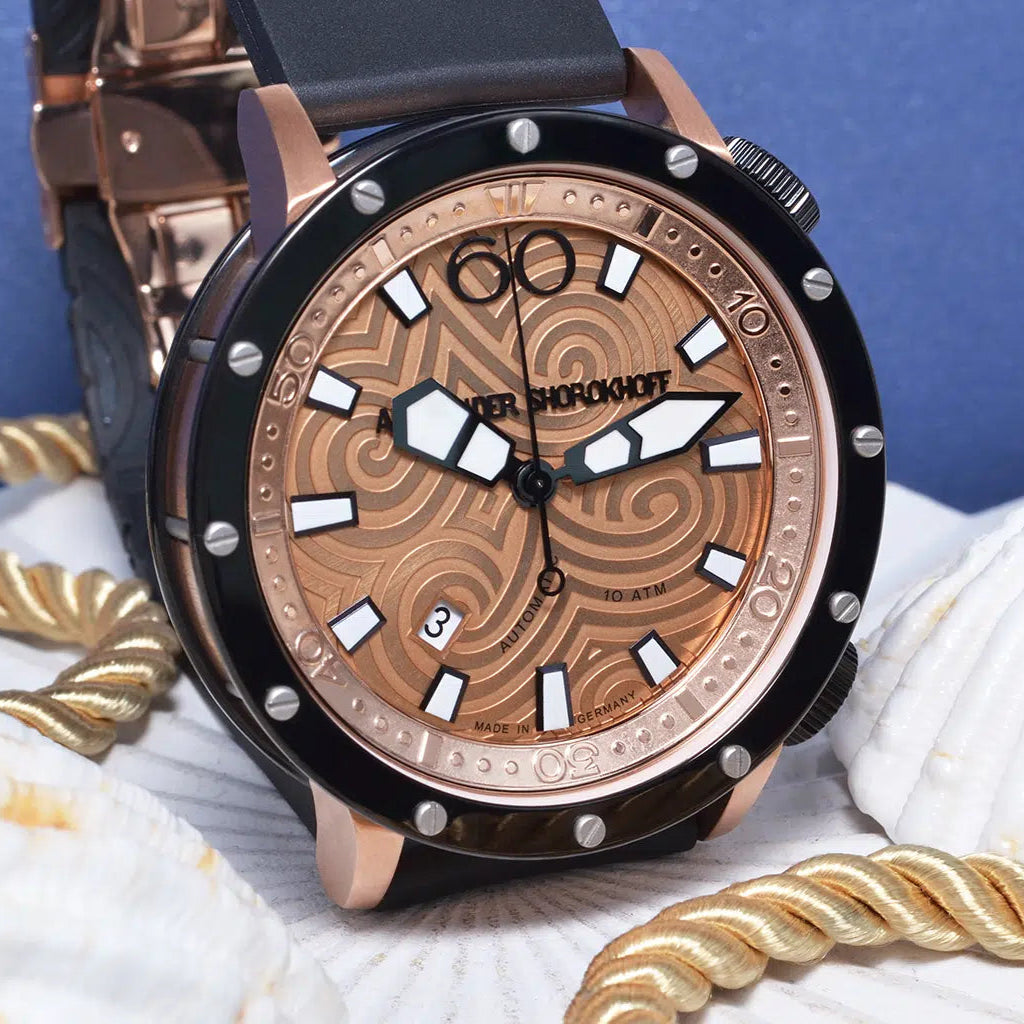 Watch Alexander Shorokhoff Deep Ding 2 AS.DD15-RBR