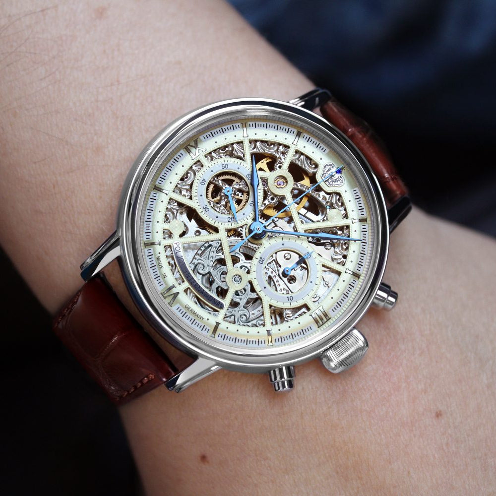 Poljot International Nicolai II Skeleton Watch 2901.194S012