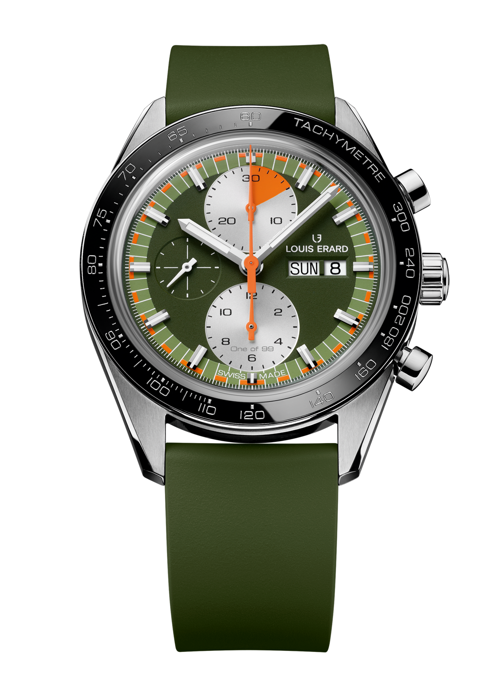 Louis Erard 2300 Sport Chronograph Khaki Watch