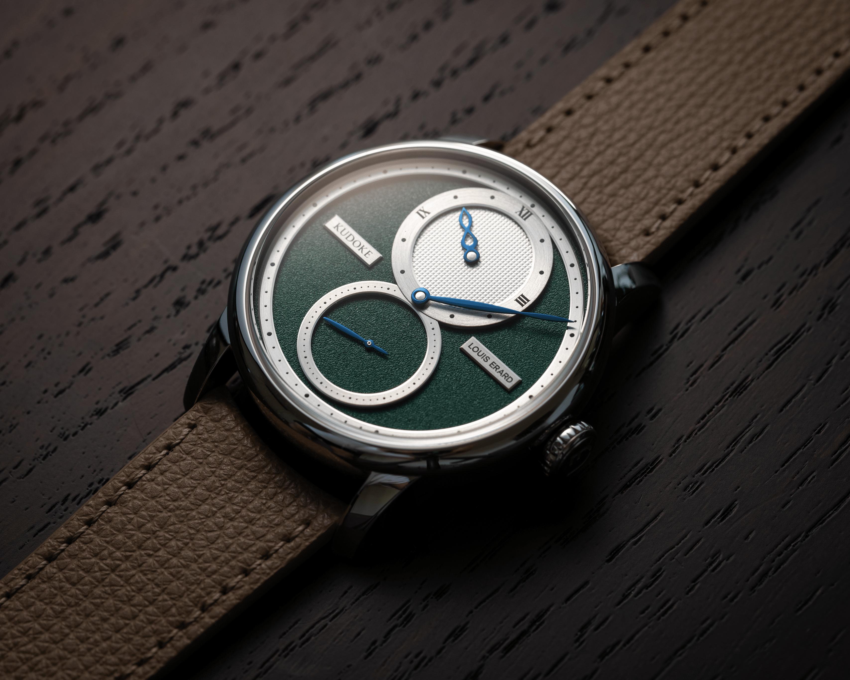 Watch LOUIS ERARD X KUDOKE FOREST GREEN