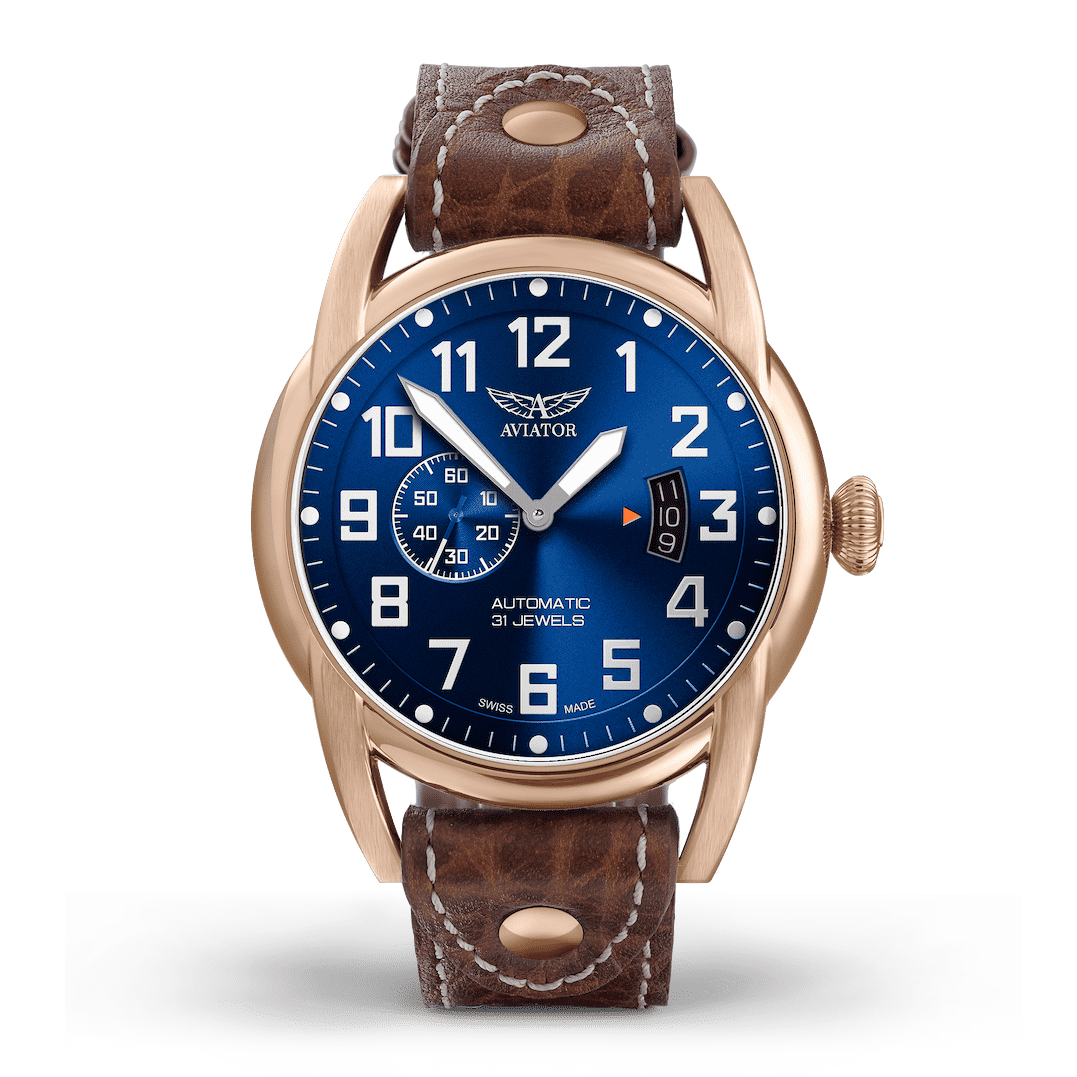 Hodinky AVIATOR SWISS Bristol Scout V.3.18.2.191.4