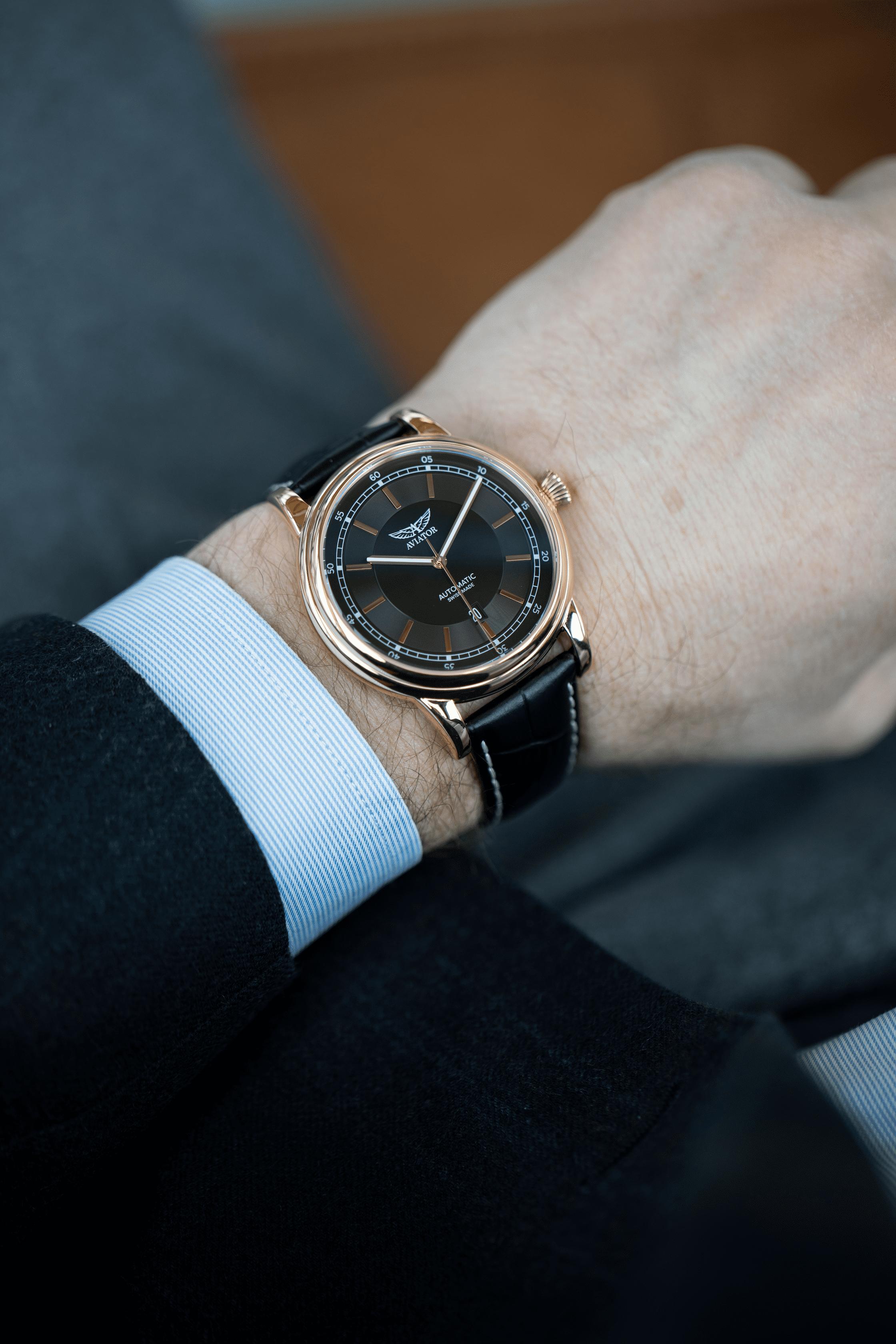 AVIATOR SWISS Douglas DC-3 V.3.32.2.242.4 watch