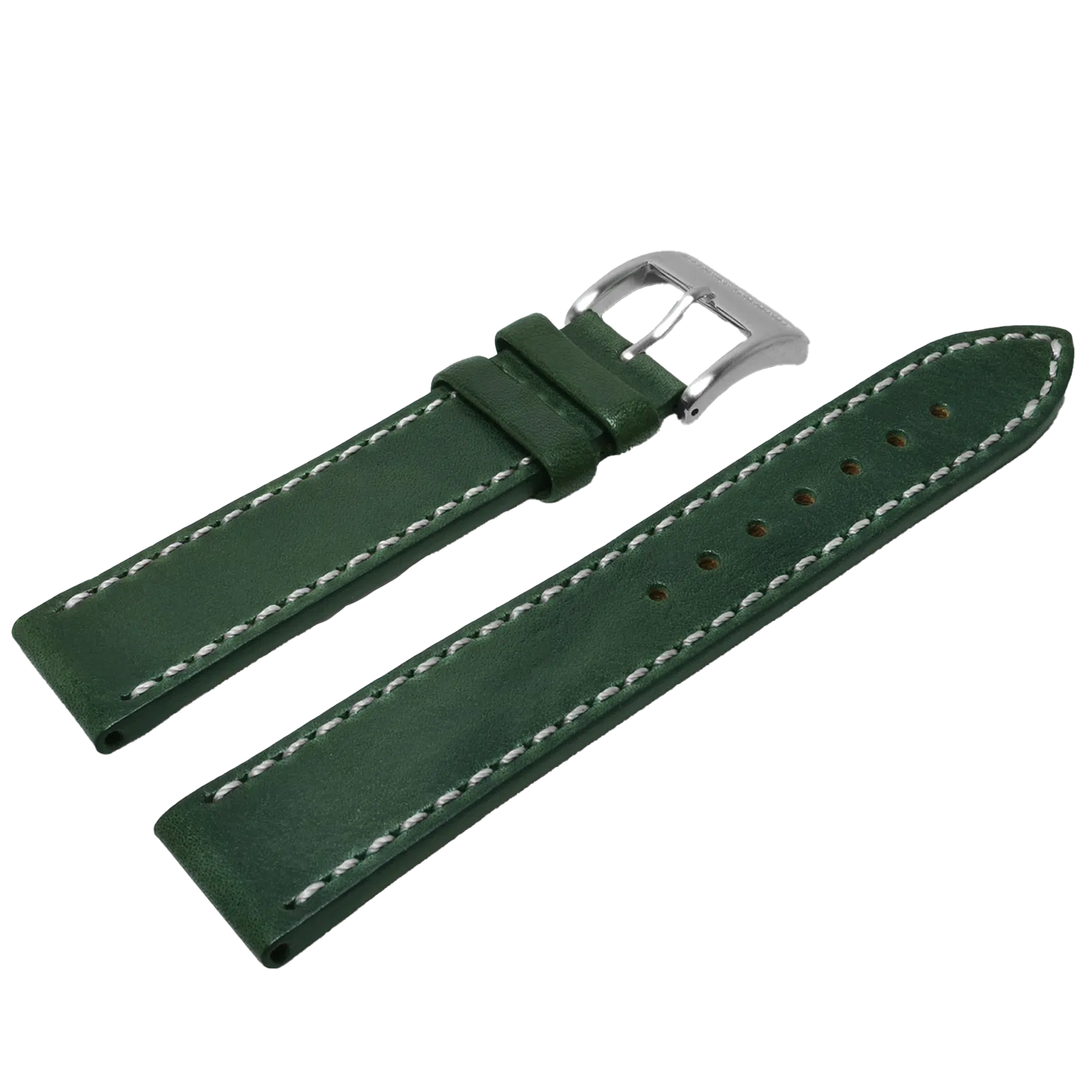 Alexander Shorokhoff kožený remienok z teľacej kože – zelená