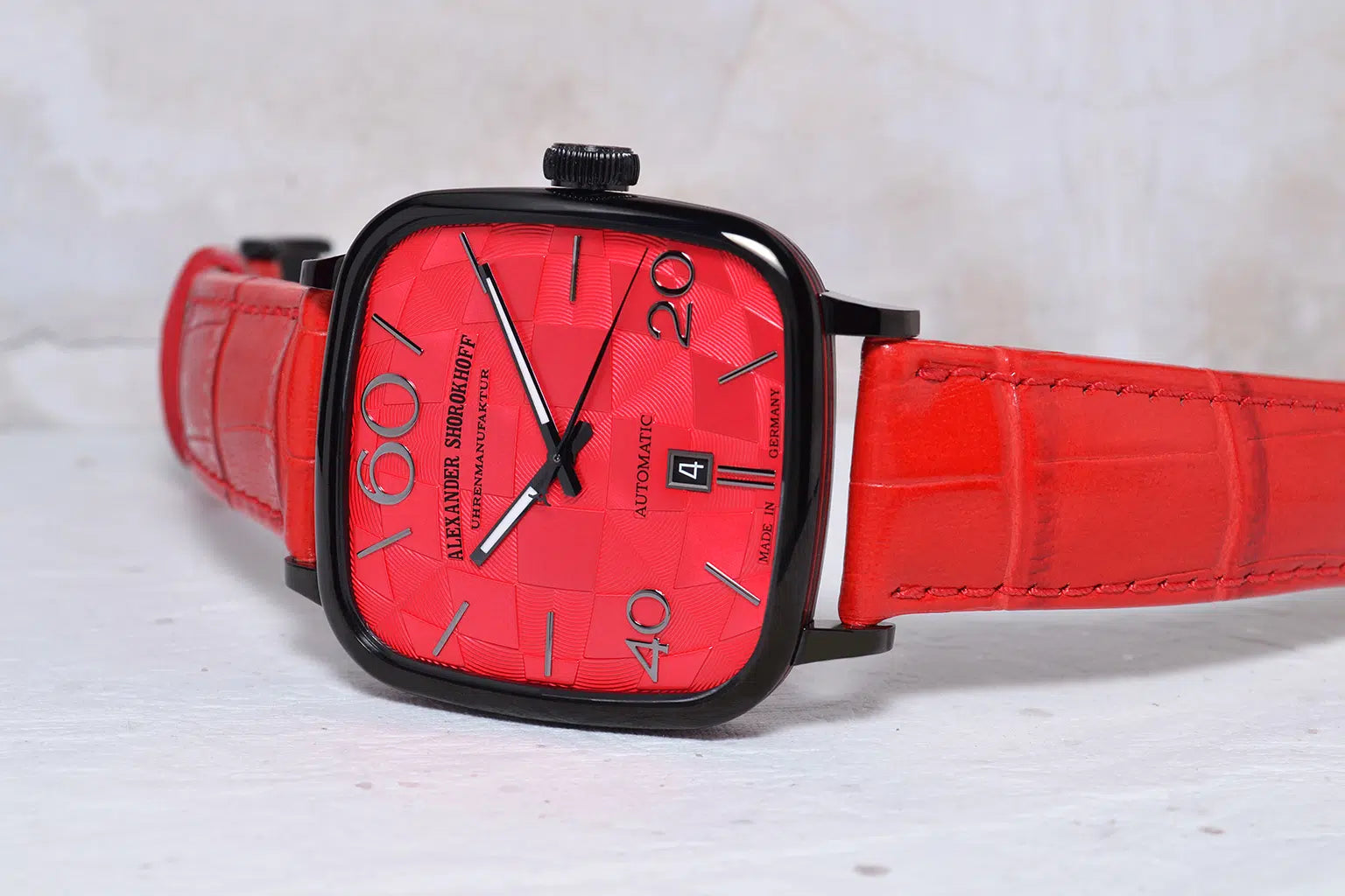 Alexander Shorokhoff Kandy Guilloche watch AS.KD02-3E