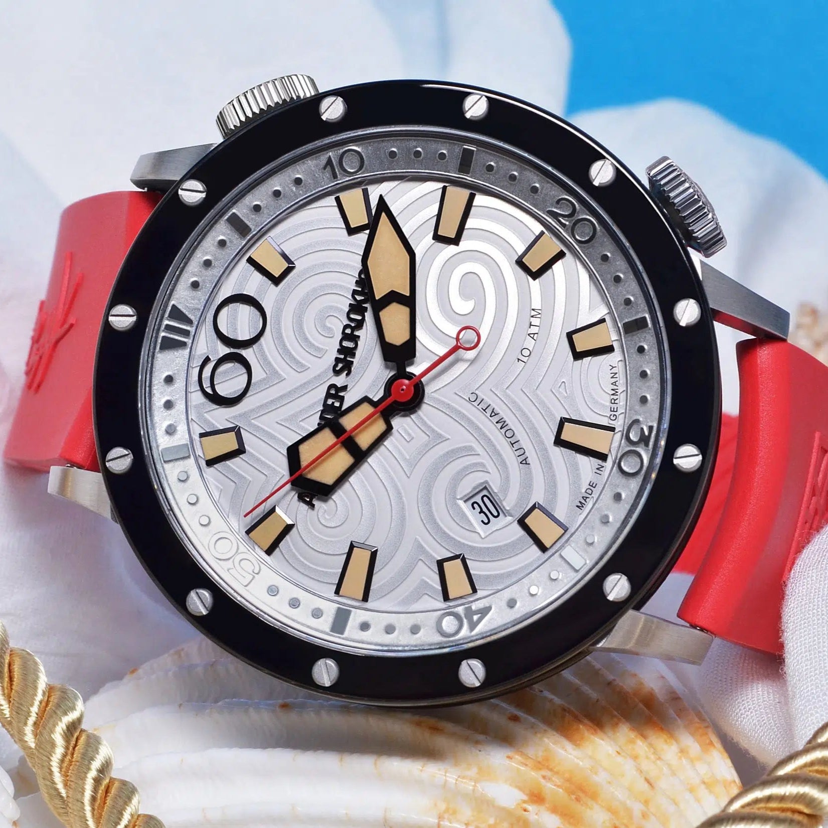 Hodinky Alexander Shorokhoff Deep Ding 2 AS.DD01-SBS