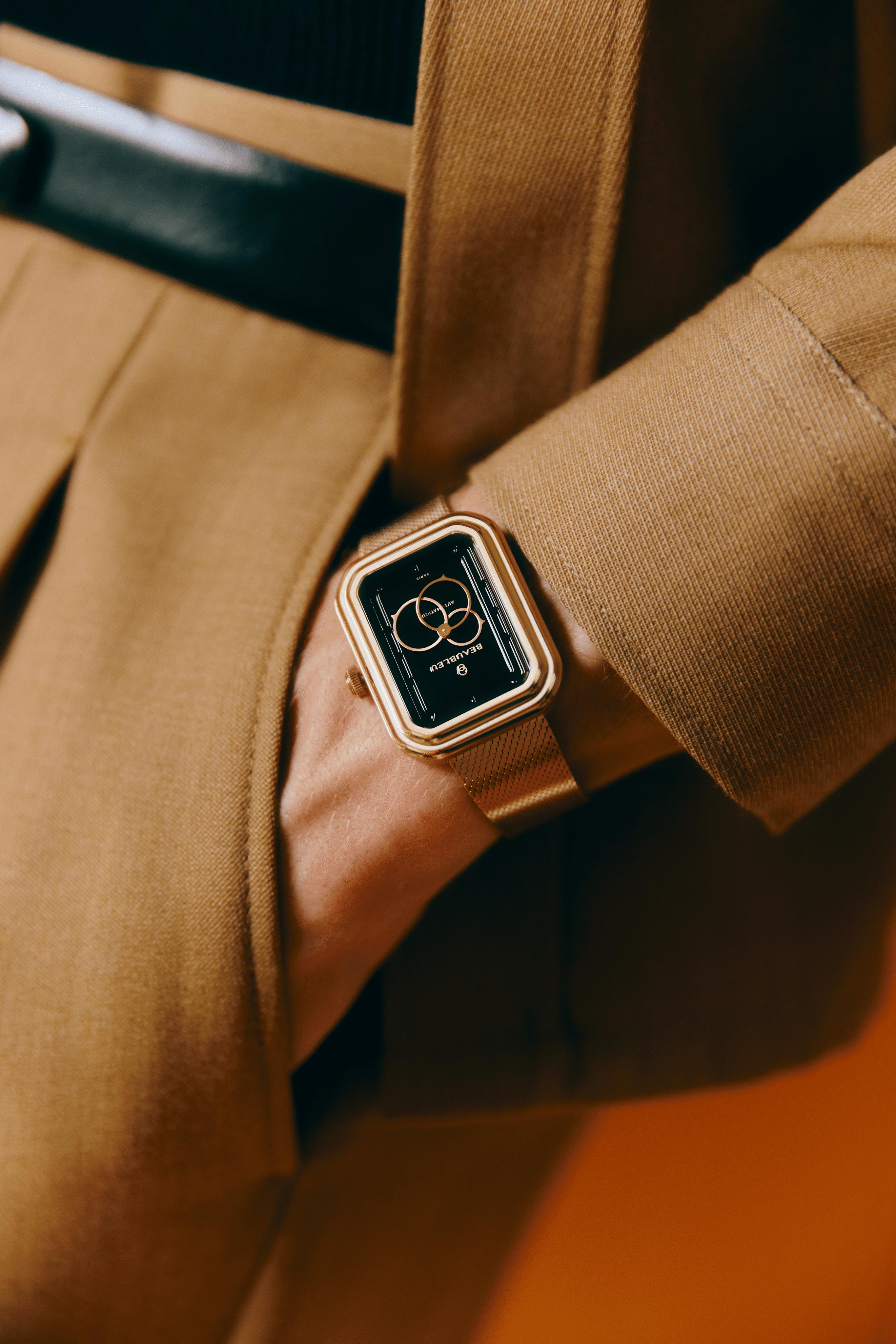 Beaubleu Ecce Figura Onyx watch