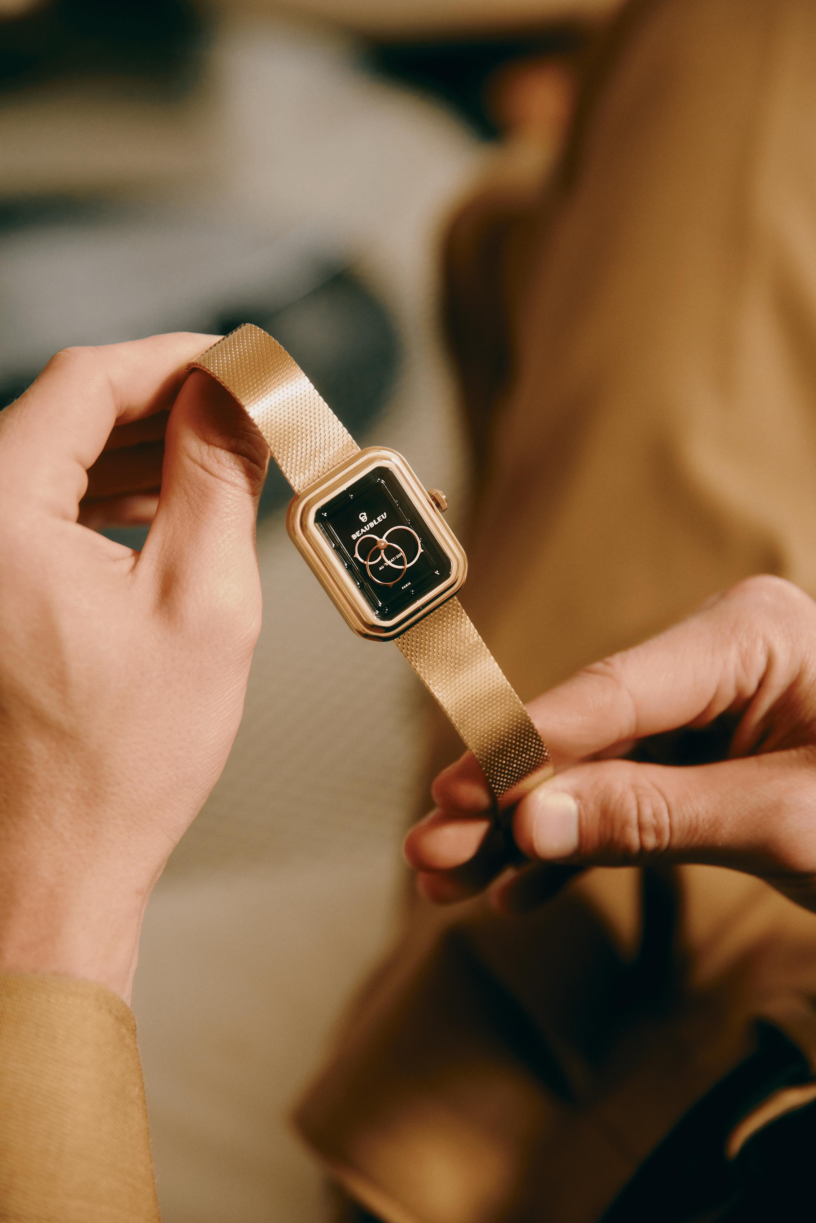 Beaubleu Ecce Figura Onyx watch