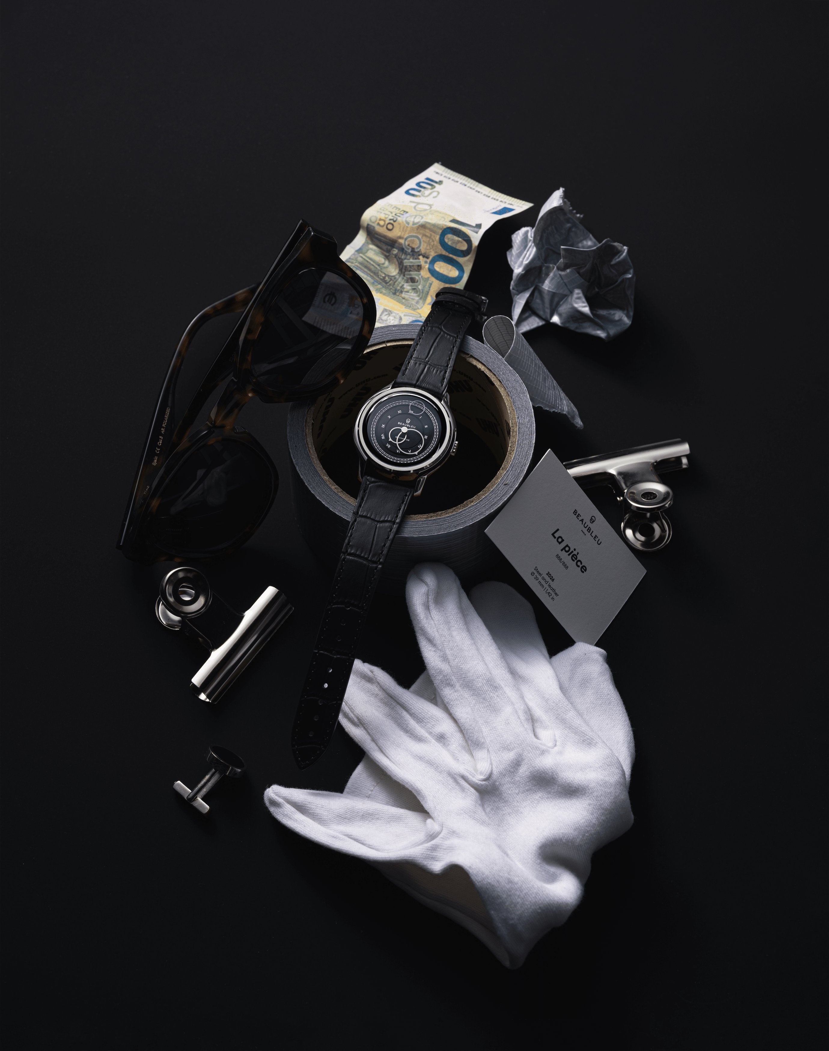 Hodinky Beaubleu La Pièce n°1 - Graphite