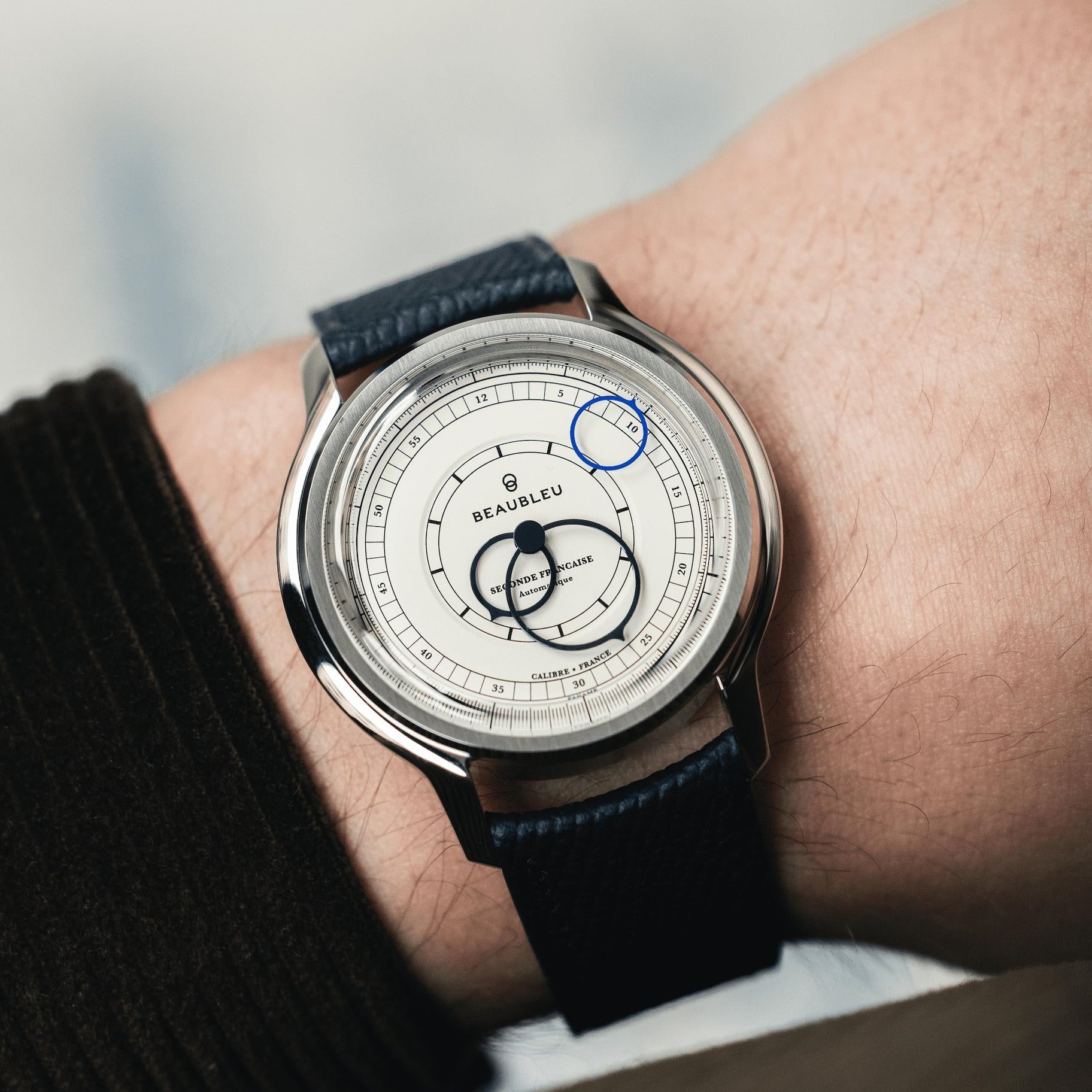 Watch Beaubleu Seconde Française 19.24 White Ivory