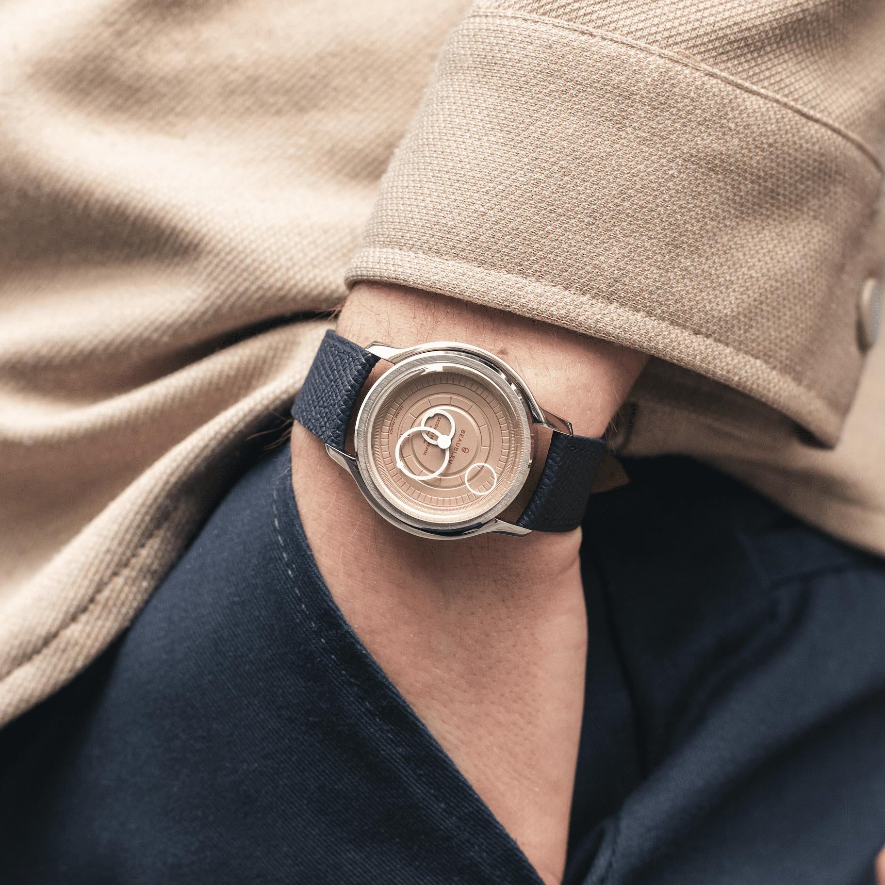 Watch Beaubleu Seconde Française 20.24 Salmon