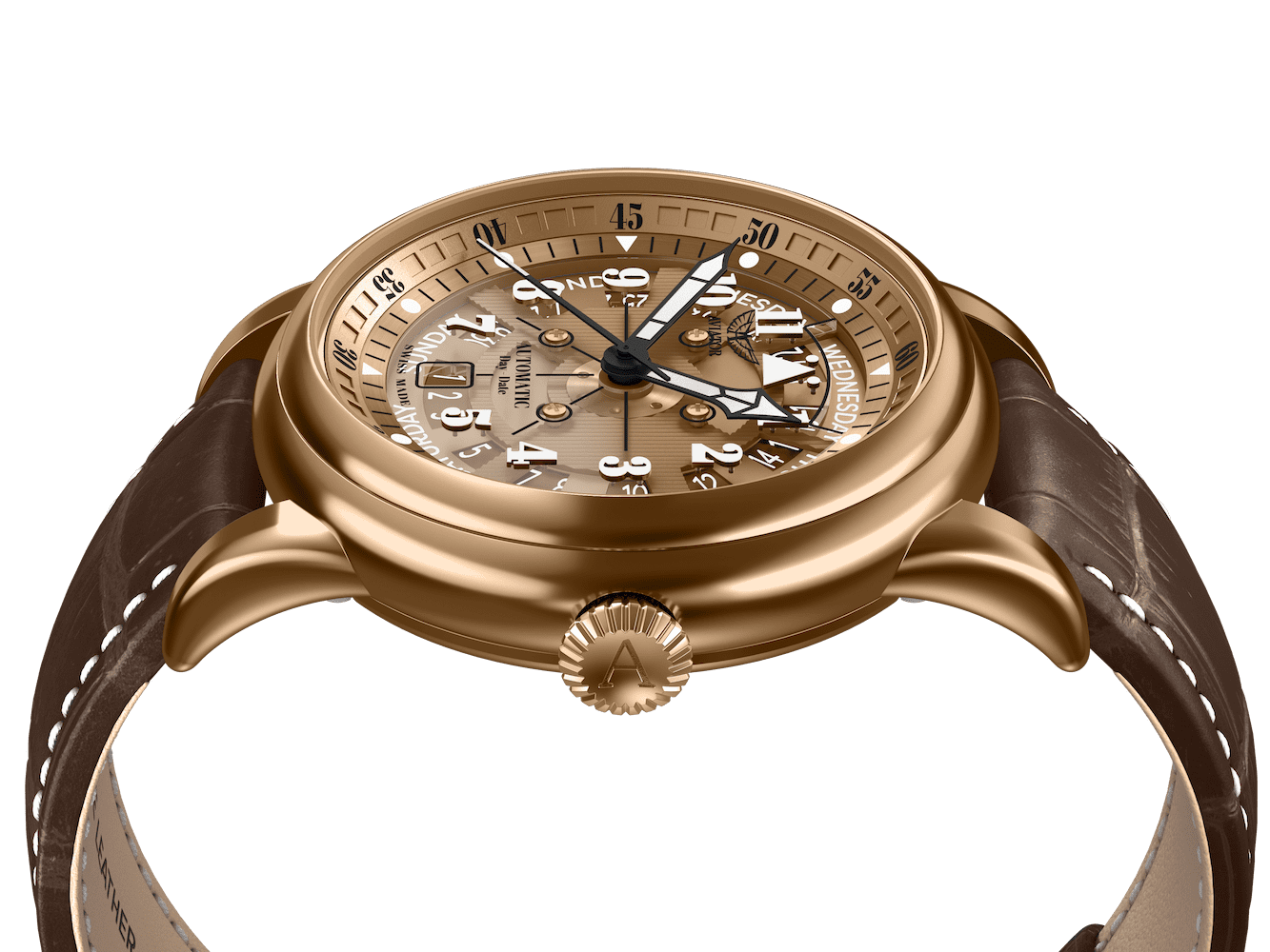 Hodinky AVIATOR SWISS DOUGLAS DAY-DATE MECA-41 V.3.36.8.290.4