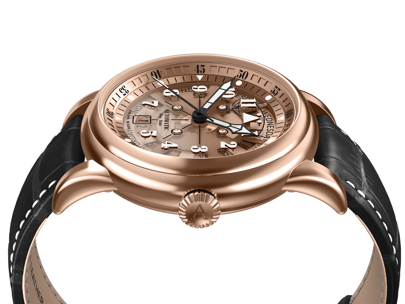 Hodinky AVIATOR SWISS DOUGLAS DAY-DATE MECA-41 V.3.36.2.288.4