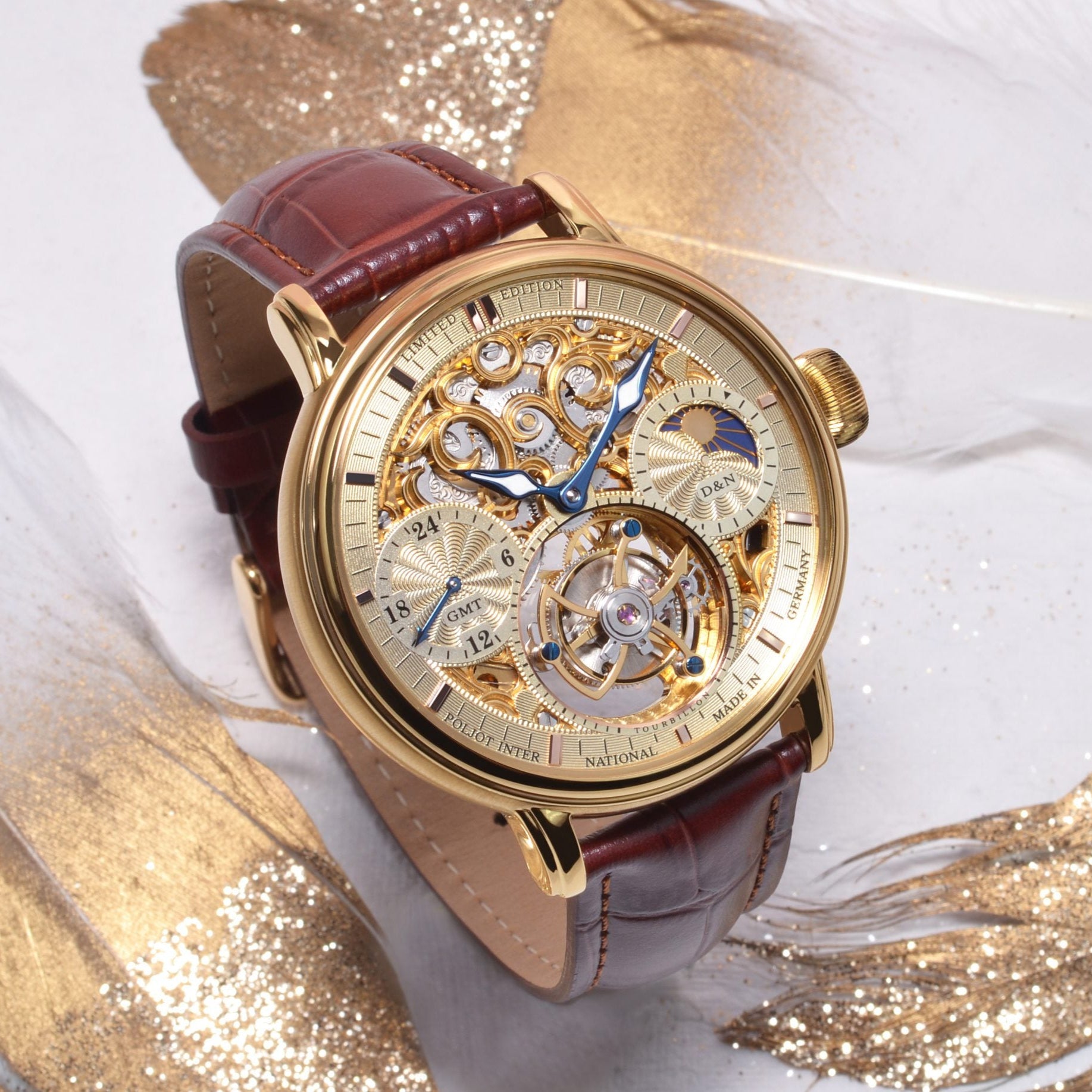 Hodinky Poljot International Tourbillon Skeleton 3360.T66