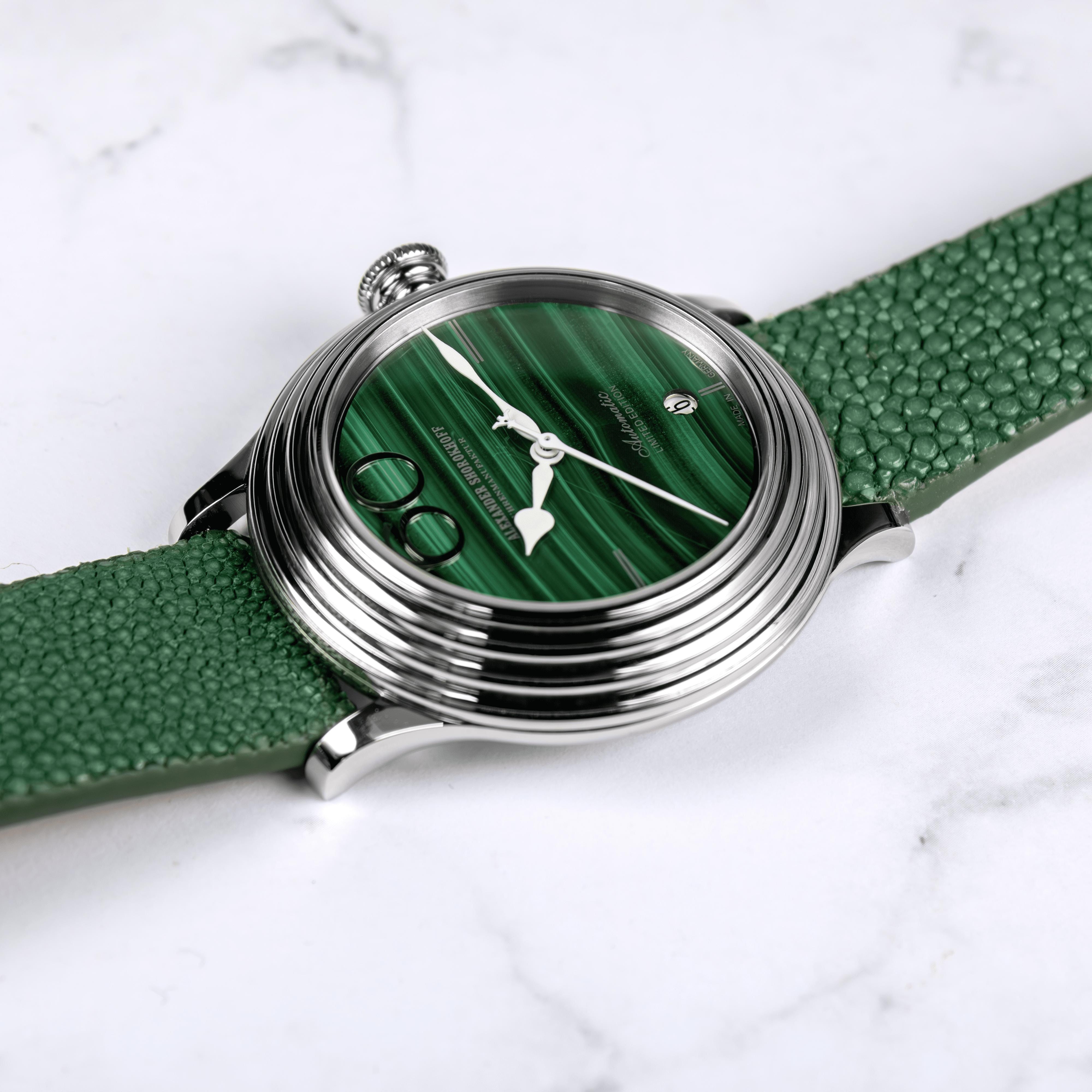 Hodinky Alexander Shorokhoff Frozy Green AS.FRZ01-2
