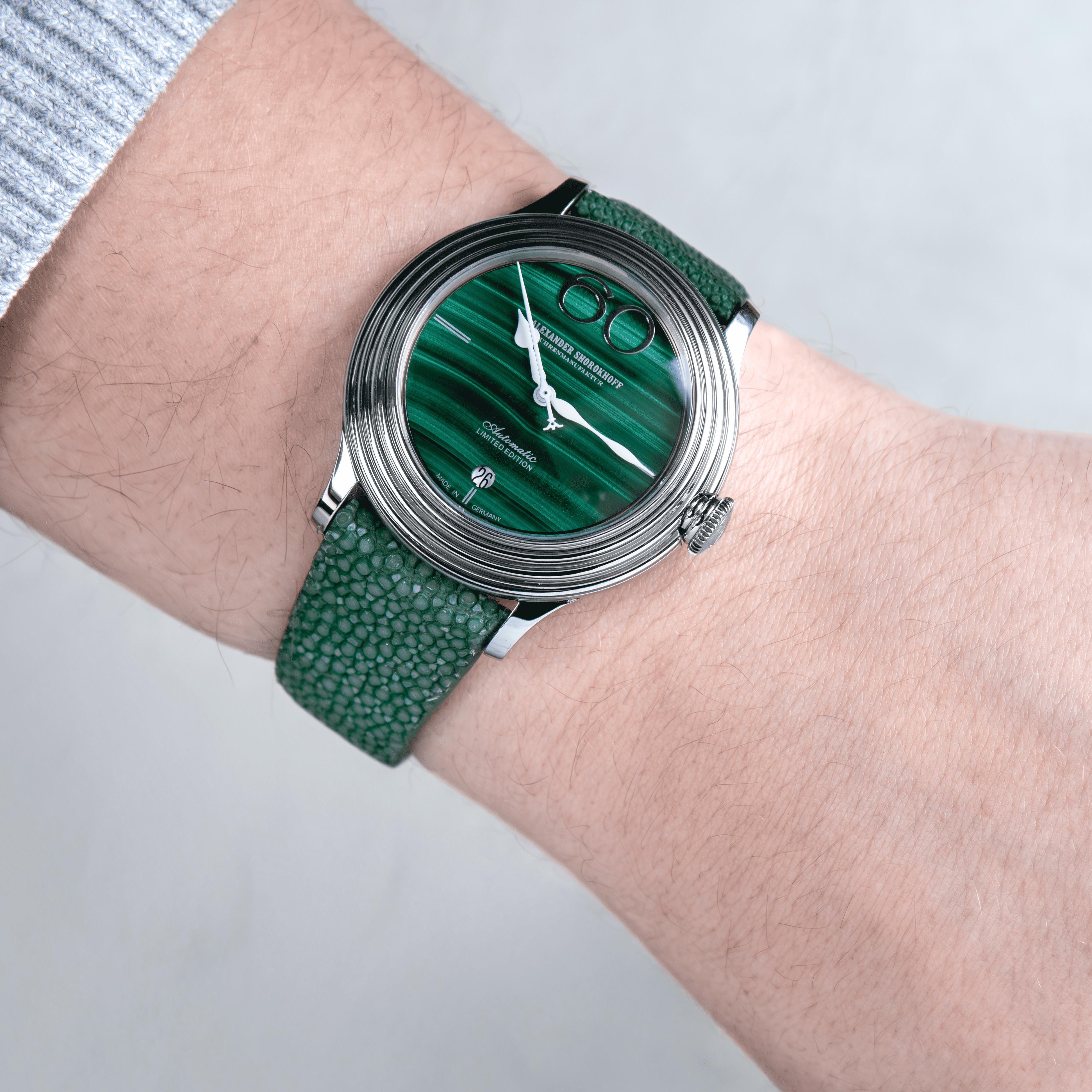 Hodinky Alexander Shorokhoff Frozy Green AS.FRZ01-2