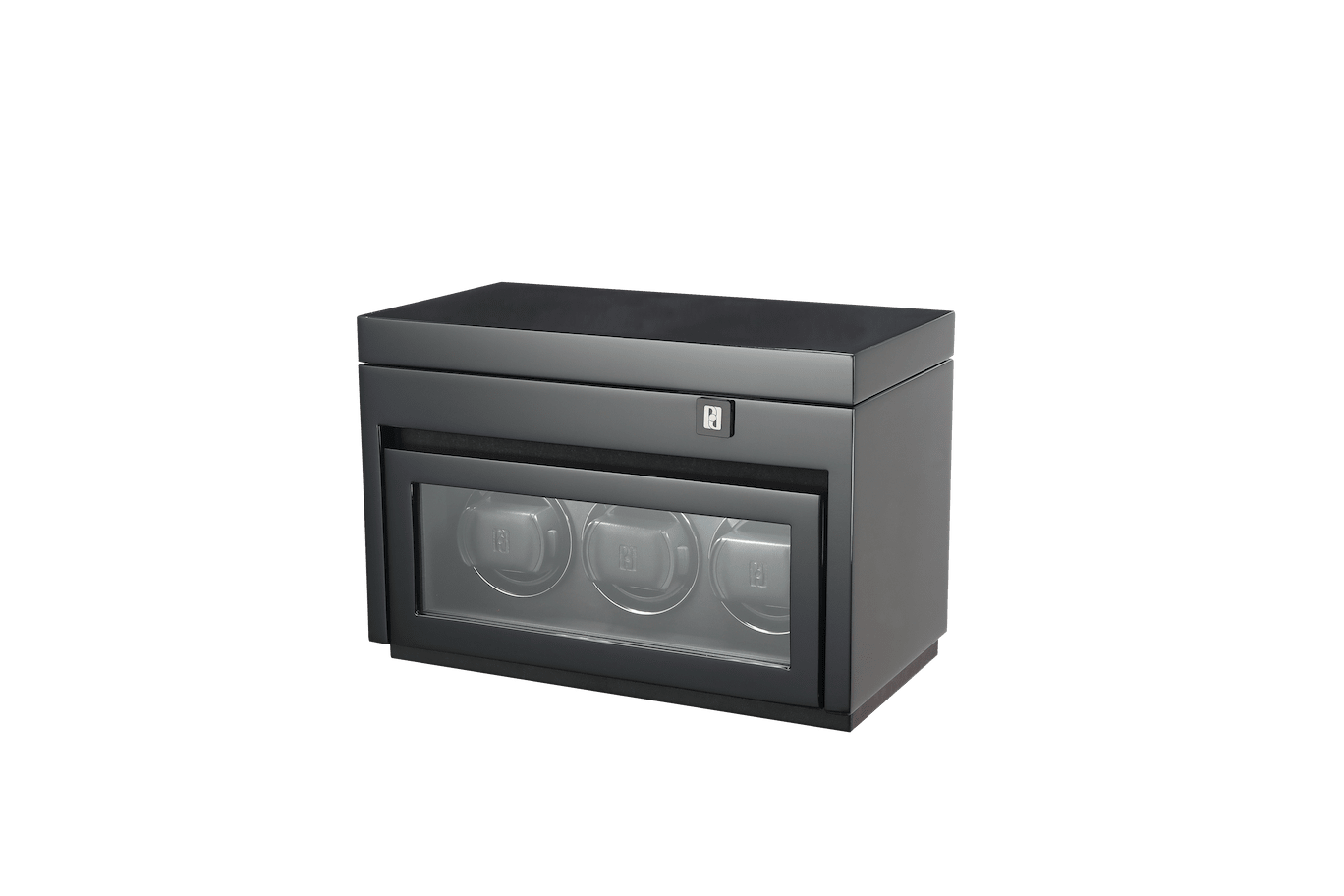 Paul design Gentlemen 3+5 - Naťahovač na 3 hodinky + odkladací priestor