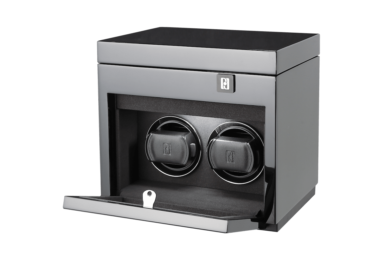 Paul design Gentlemen 2+3 - Naťahovač na 2 hodinky + odkladací priestor