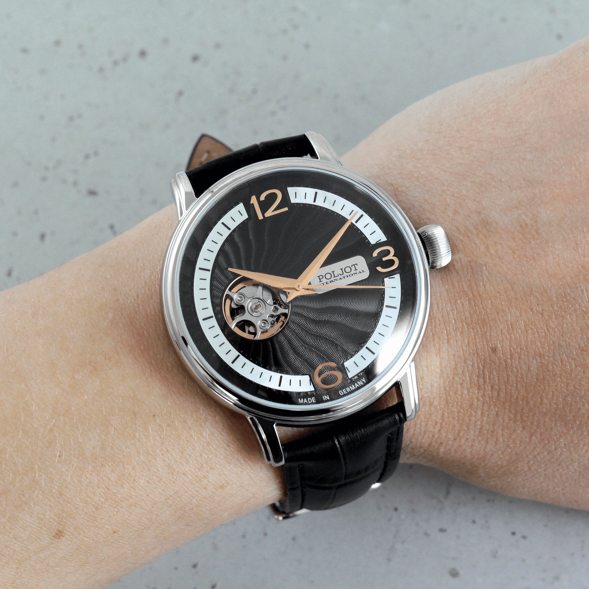 Poljot International Jaros Open Heart 38NH.4280813 Watch