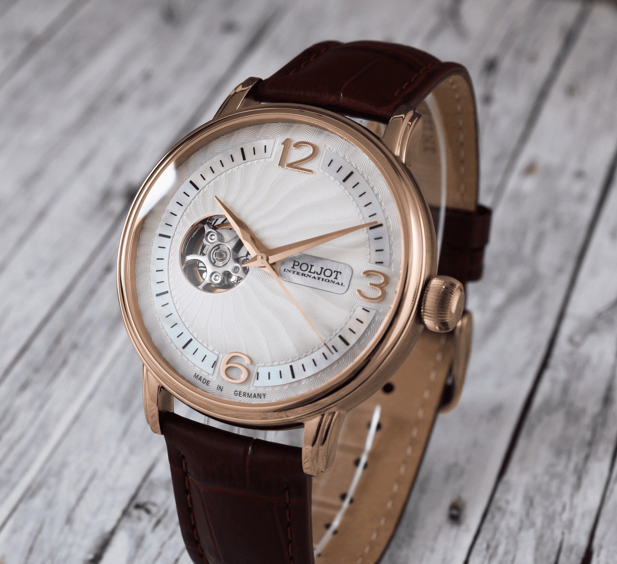Poljot International Jaros Open Heart 38NH.4286811 Watch