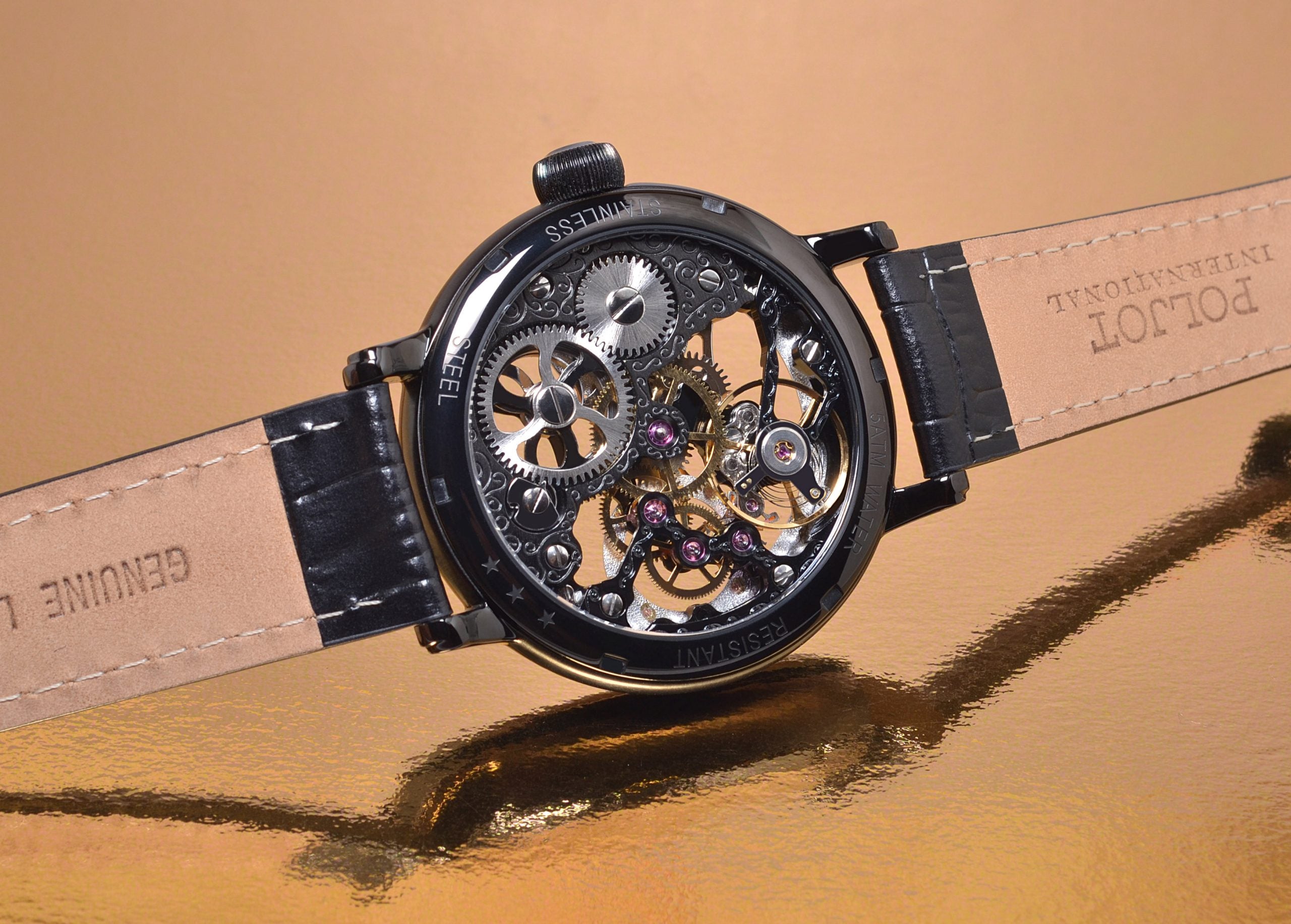 Uhr Poljot International Skeleton Nicolai II 9211.1940216