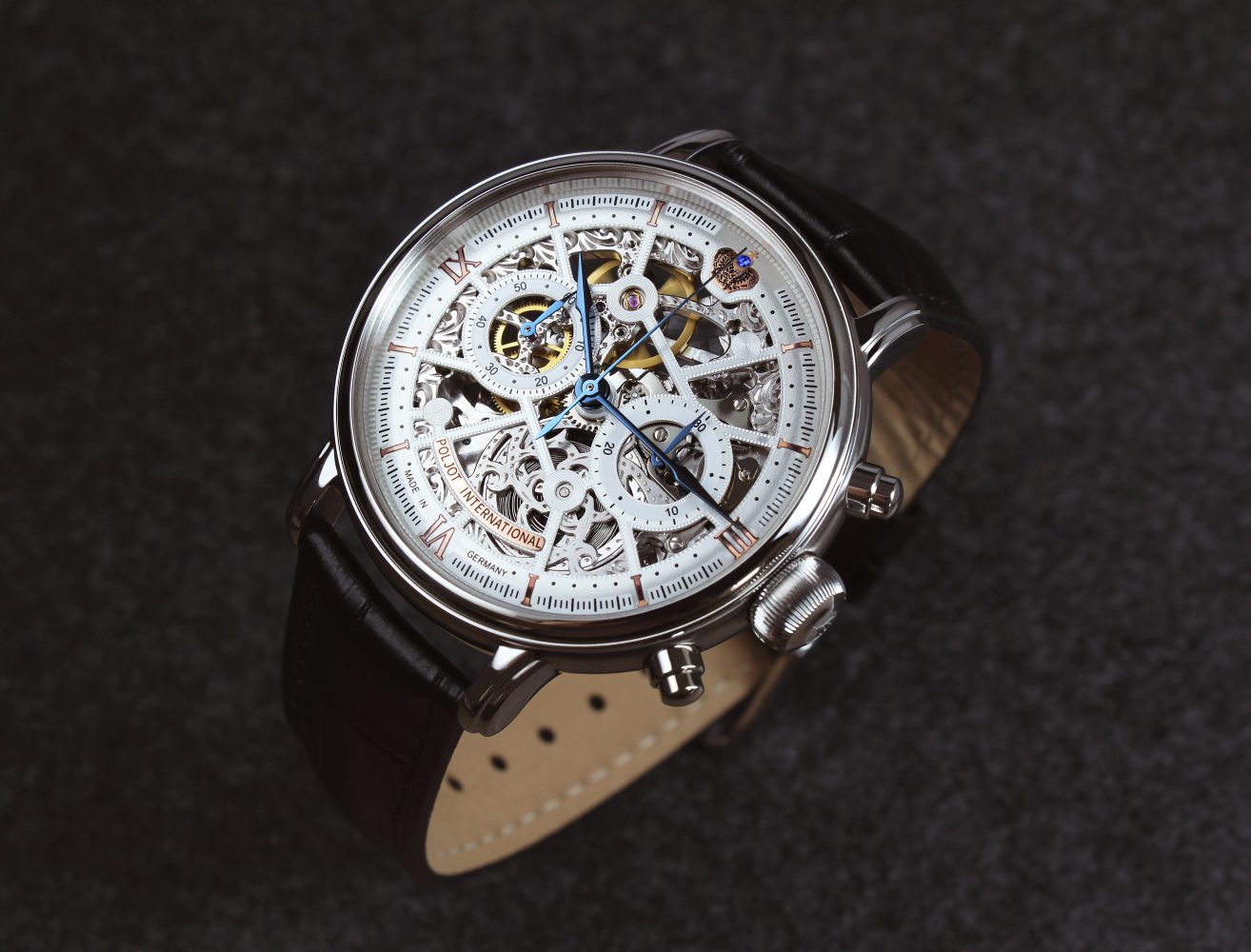Uhr Poljot International Nicolai II Skeleton 2901.194S011