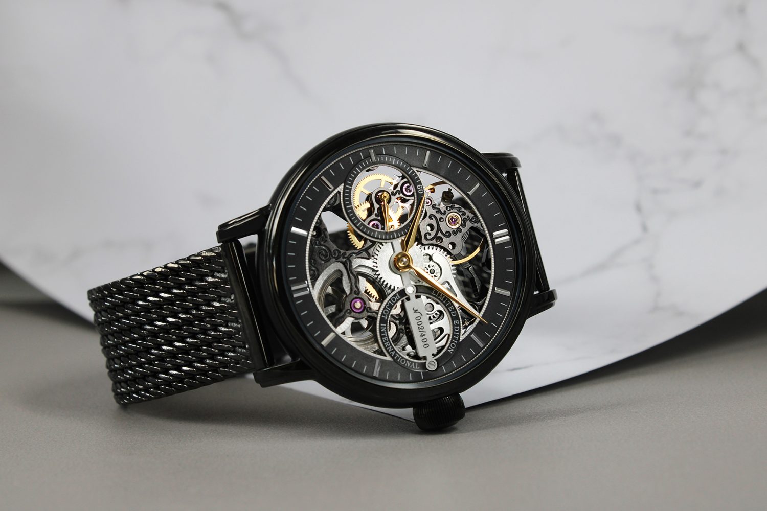 Uhr Poljot International Skeleton Nicolai II 9211.1940216