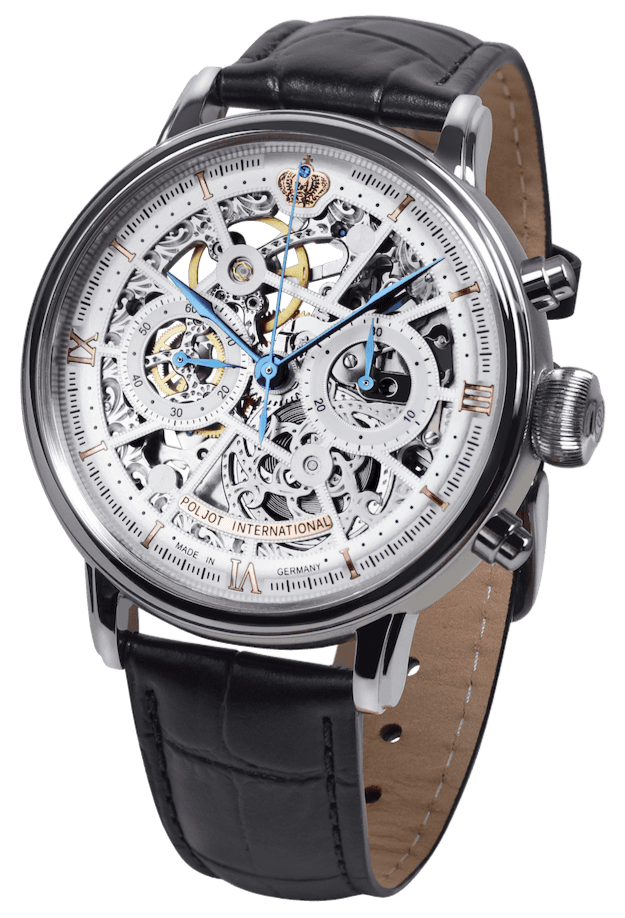 Hodinky Poljot International Nicolai II Skeleton 2901.194S011