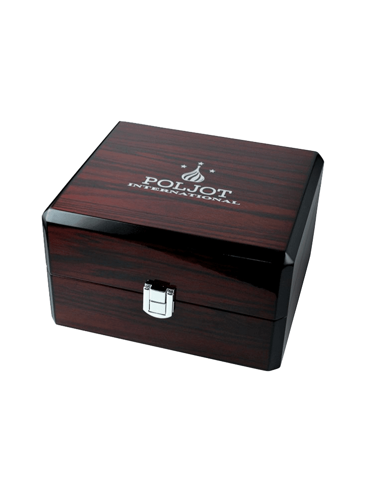 Poljot International drevená krabička