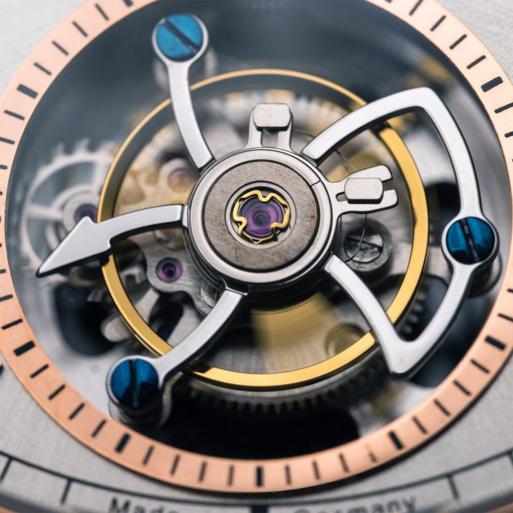 Uhr Poljot International Tourbillon 3400.T-XVIII-BG