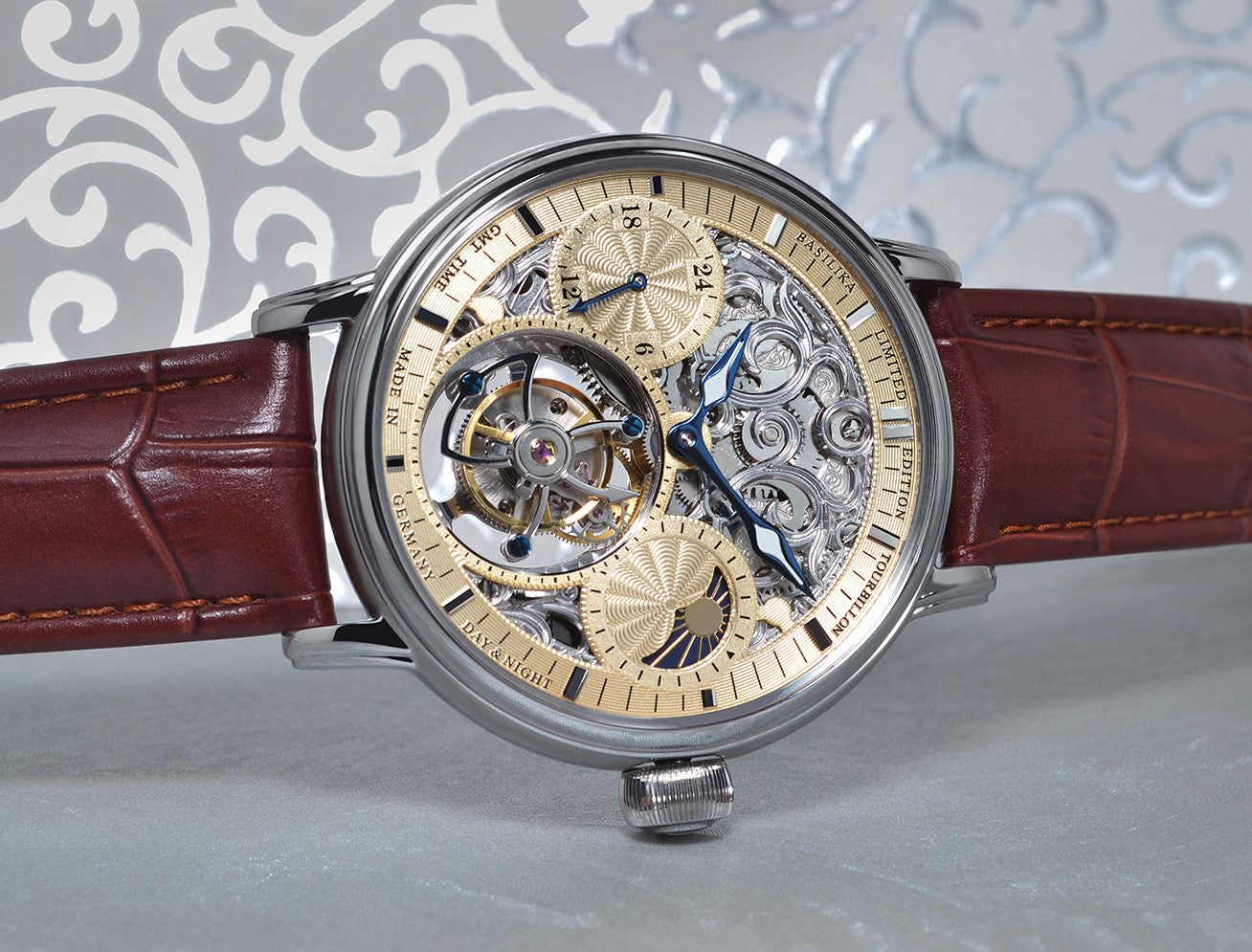 Poljot International Tourbillon Skeleton 3360.T05