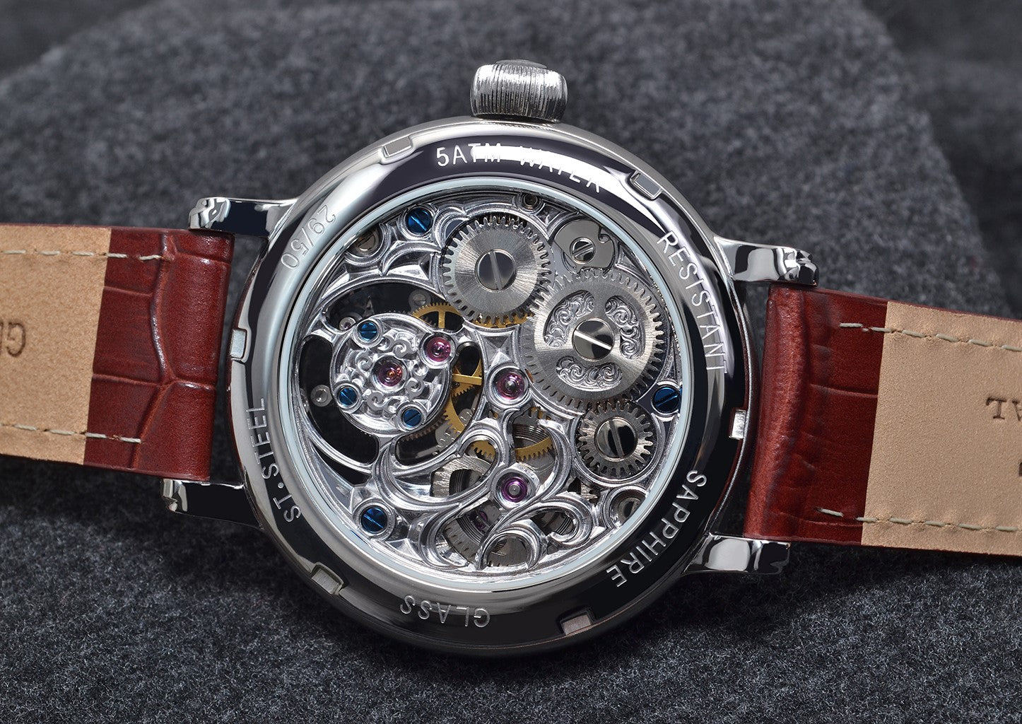 Poljot International Tourbillon Skeleton 3360.T05