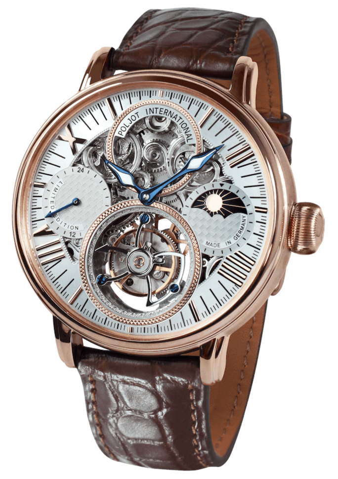 Hodinky Poljot International Tourbillon Osem 3360.T88-SR