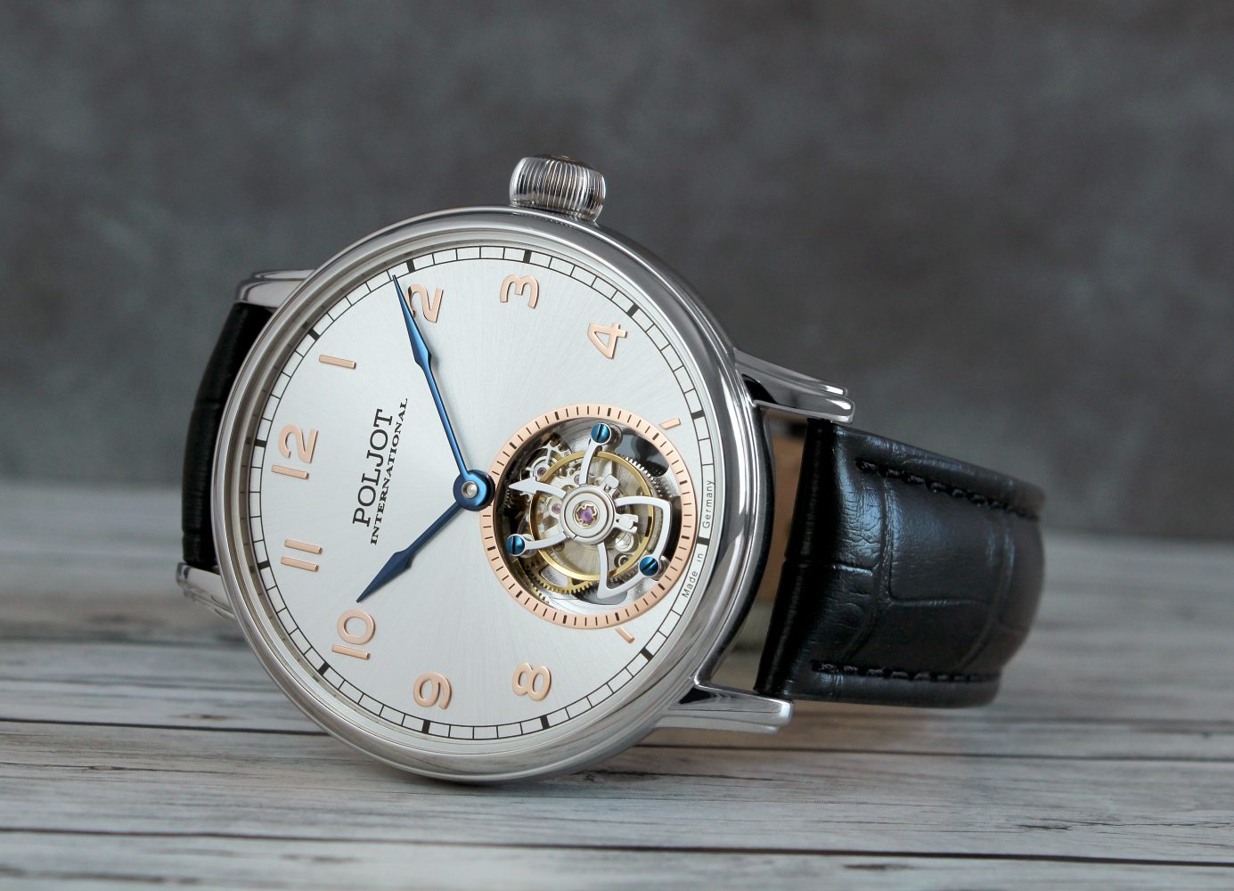 Hodinky Poljot International Tourbillon 3400.T-XVIII-SS