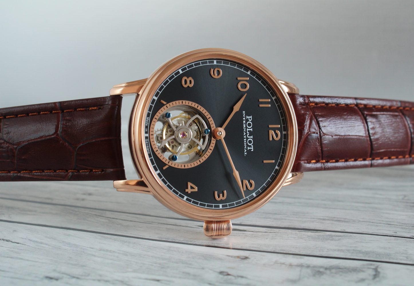 Uhr Poljot International Tourbillon 3400.T-XVIII-SG
