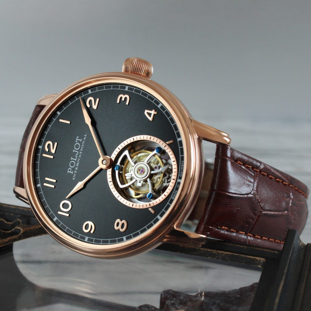 Uhr Poljot International Tourbillon 3400.T-XVIII-SG