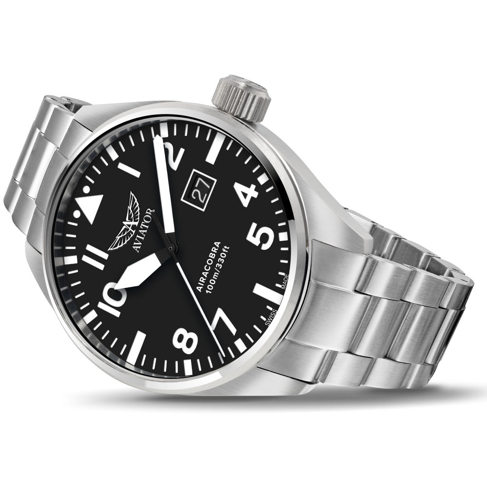 AVIATOR SWISS AIRACOBRA P42 V.1.22.0.148.4 watch