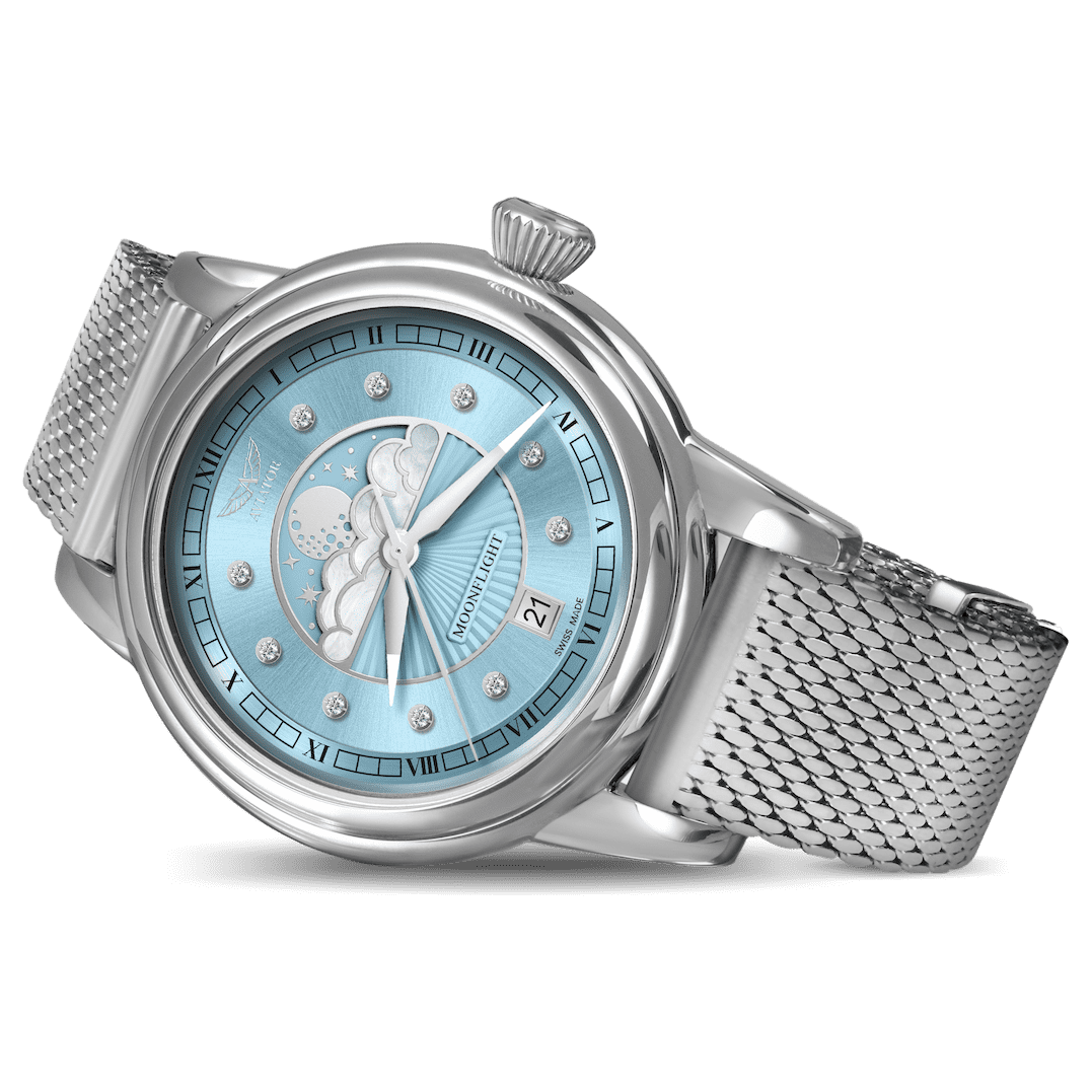 Hodinky Aviator Swiss DOUGLAS MOONFLIGHT V.1.33.0.359.4