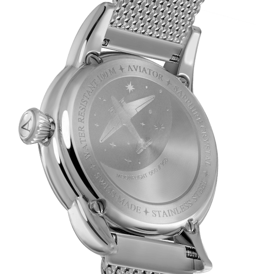 Hodinky Aviator Swiss DOUGLAS MOONFLIGHT V.1.33.0.359.4