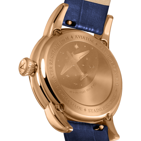 Hodinky Aviator Swiss DOUGLAS MOONFLIGHT V.1.33.2.380.4