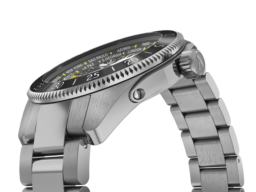 Hodinky AVIATOR SWISS AIRACOBRA GMT V.1.37.0.307.4