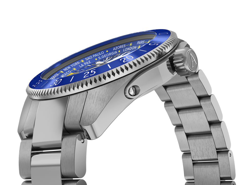 Hodinky AVIATOR SWISS AIRACOBRA GMT V.1.37.0.308.4