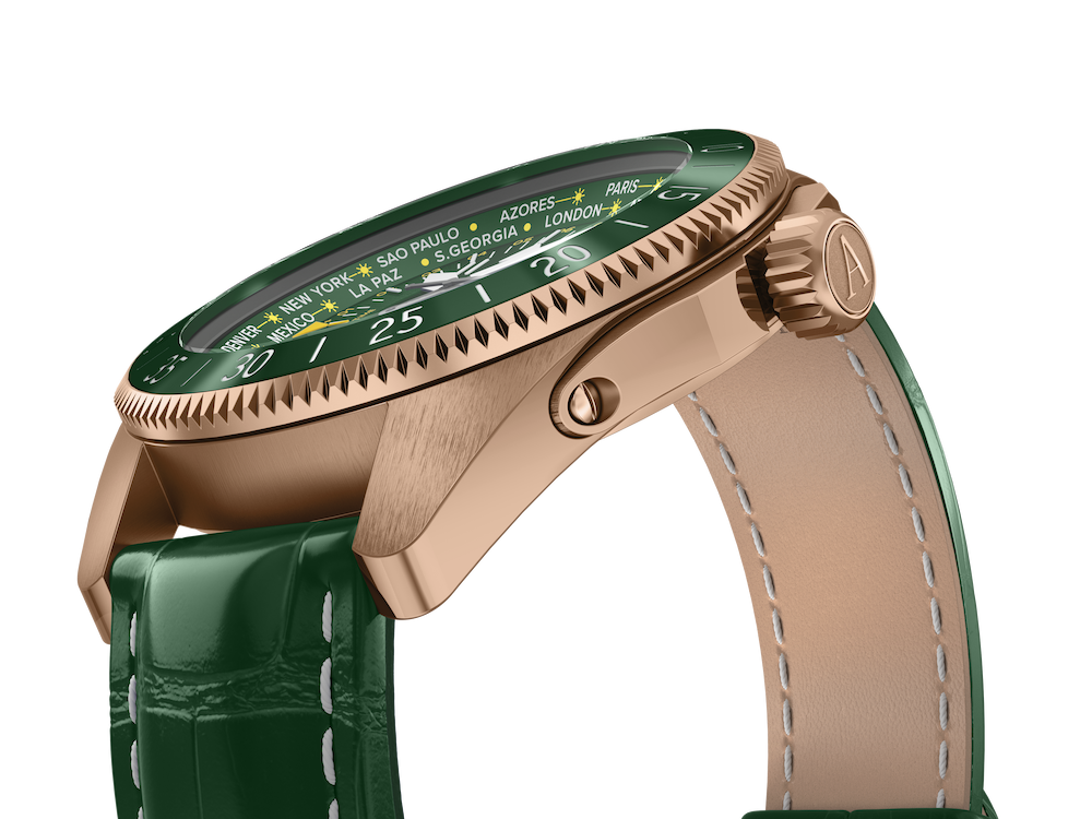 Hodinky AVIATOR SWISS AIRACOBRA GMT V.1.37.2.309.4