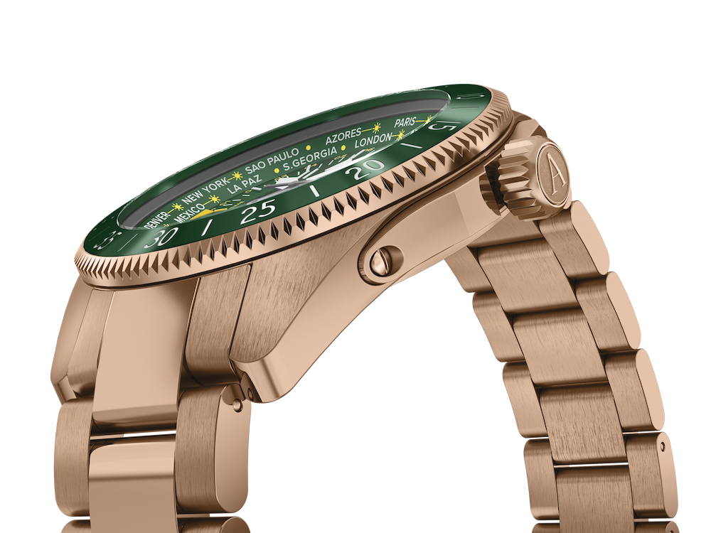 Hodinky AVIATOR SWISS AIRACOBRA GMT V.1.37.2.309.4